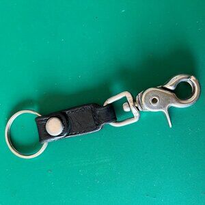 Vintage Coach Key Fob - Black - Trigger Style